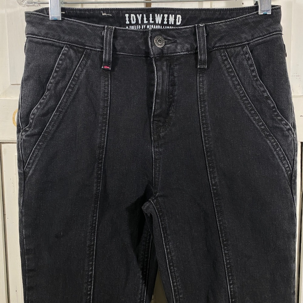 Idyllwind Sz 6 Rebel Flare High Rise Black Jeans Denim Western Miranda Lambert - Picture 3 of 10